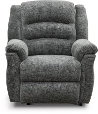Gray Power Rocker Recliner - Max