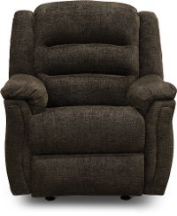 Chocolate Brown Power Rocker Recliner - Max