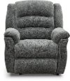 Gray Manual Rocker Recliner - Max