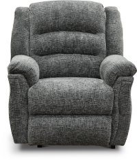Gray Manual Rocker Recliner - Max