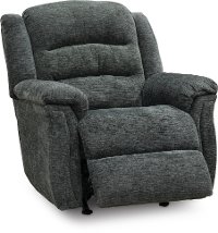Gray Manual Rocker Recliner - Max-2