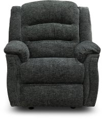 Charcoal Gray Manual Rocker Recliner - Max