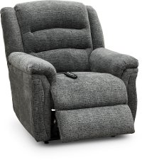 Gray Reclining Power Lift Chair - Max-3