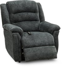 Charcoal Gray Reclining Power Lift Chair - Max-3