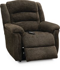 Chocolate Brown Reclining Power Lift Chair - Max-3