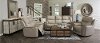 Tan Leather-Match Power Reclining Sofa - Cade-2