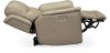 Ice White Leather-Match Power Recliner - Cade-4