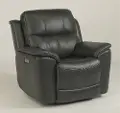 POWER RECLINER-HR/LUMBAR BLUE