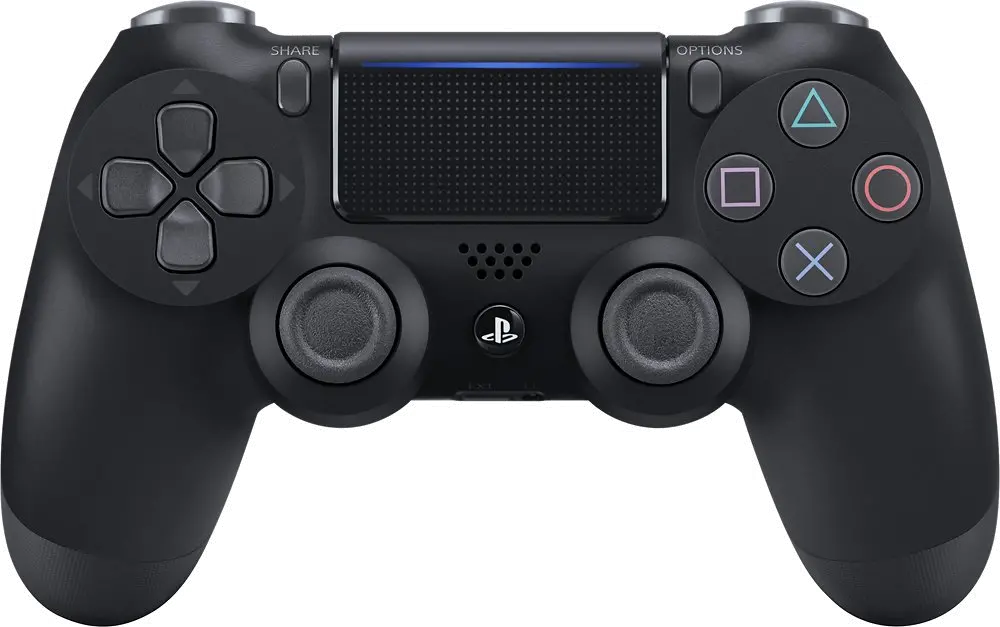 PS4 SCE 301538 PS4 Controller Wireless DualShock 4 - Jet Black-1