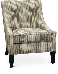 Gray and Taupe Accent Chair - Accord