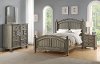 Casual Classic Gray 4 Piece Queen Bedroom Set - Barnwell