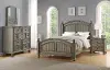 Clearance Barnwell Gray 4 Piece Queen Bedroom Set