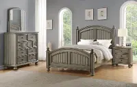 Barnwell Gray 4 Piece King Bedroom Set