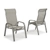 Two Contemporary Outdoor Patio Arm Chairs - Daytona-3
