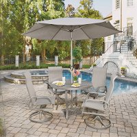 7 Piece Round Outdoor Patio Dining Set - Daytona