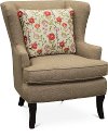 Light Brown Wingback Chair - Bahama