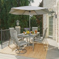 9 Piece Outdoor Patio Dining Set - Daytona