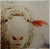 Clearance Patsy Sheep Print on Metal Panel Wall Art