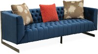 Modern Contemporary Indigo Blue Sofa - Lorimer