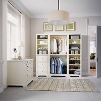 White 4 Piece Closet Organizer - Naples