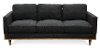 Magnolia Home Furniture Modern Charcoal Sofa - Circa-1