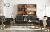 Magnolia Home Furniture Modern Charcoal Sofa - Circa-2