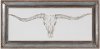 Skull Mount Print Framed Wall Art