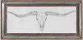 Skull Mount Print Framed Wall Art