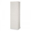 Classic White Closet Wall Shelf Unit - Naples