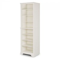 Classic White Closet Wall Shelf Unit - Naples-3