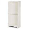Classic White Closet Wall Hanging Unit - Naples
