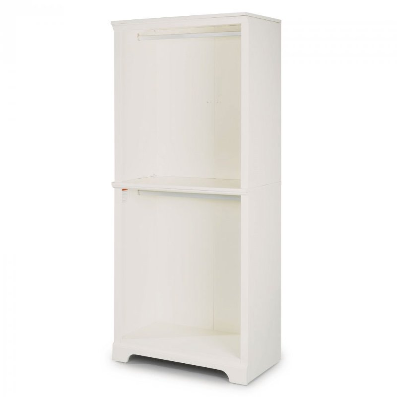 Clic White Closet Wall Hanging Unit Naples Rc Willey Clic White Closet Wall Hanging Unit Naples