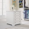 Classic White 30 Inch Storage Island - Naples