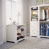 Classic White 36 Inch Storage Island - Naples