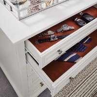 Classic White 36 Inch Storage Island - Naples-2
