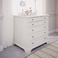 Classic White 36 Inch Storage Island - Naples-3