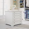 Classic White 36 Inch Storage Island - Naples-5