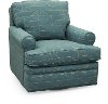 225-462/F150393 Turquoise Tamarack Swivel Glider Accent Chair - Roxie