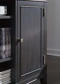 56 Inch Contemporary Gray TV Stand - 5th Avenue-2