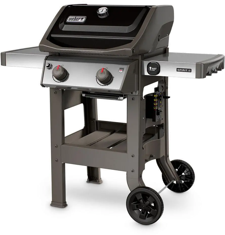 44010001 Weber Spirit II E-210 Liquid Propane Grill Black-3