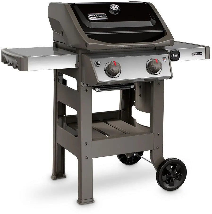 44010001 Weber Spirit II E-210 Liquid Propane Grill Black-4