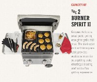 44030001 Weber Spirit II E-210 Liquid Propane Grill Red-2
