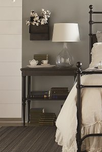 Magnolia Home Furniture Black Petite Rosette Table