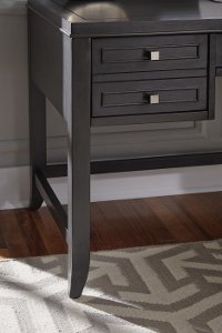 Contemporary Gray Writing Desk - 5th Avenue-5