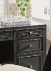 Contemporary Gray Executive Desk - 5th Avenue-2