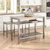 Stainless Steel Kitchen Island Set