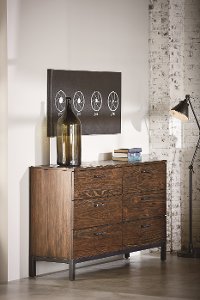 Magnolia Home Furniture Brown Dresser - Framework