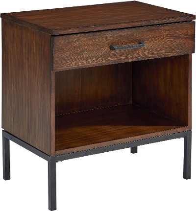 Magnolia Home Furniture Brown Nightstand - Framework
