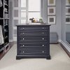 Classic Black 36 Inch Storage Island - Bedford