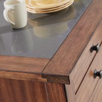 Quartz Top Kitchen Island - Tahoe